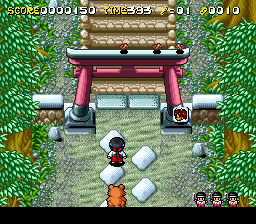 Pocky and Rocky 2 screenshot 4 for Super Nintendo
